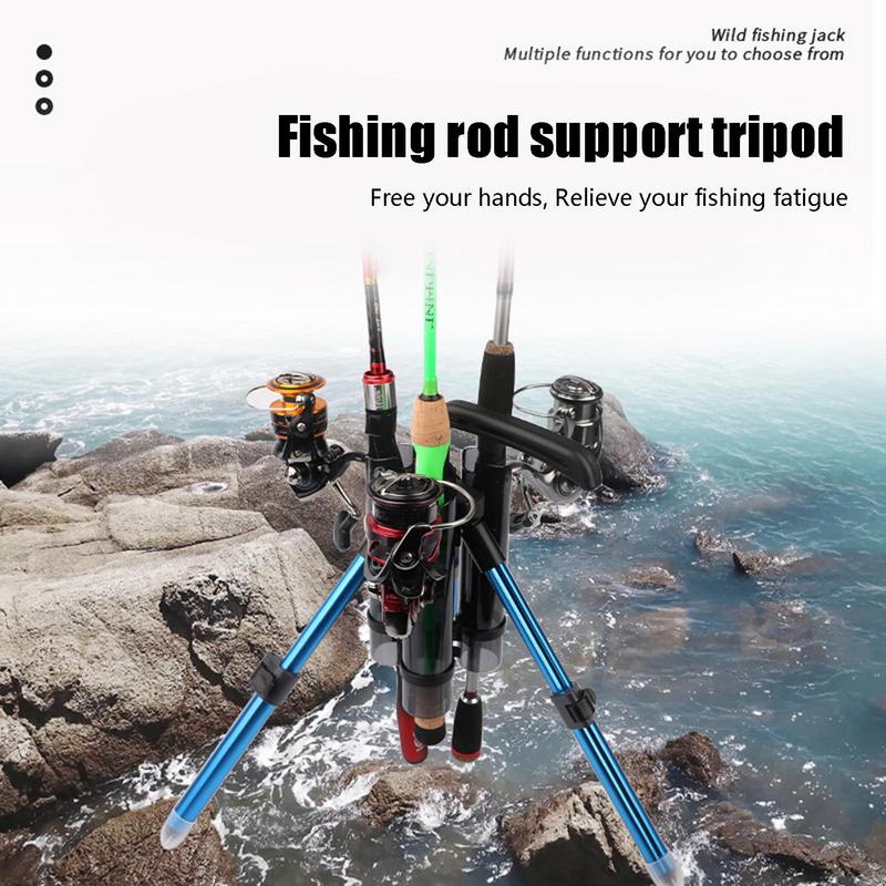 Fishing Rod Travel - Aluminum Alloy Tripod Fishing Rod Holders