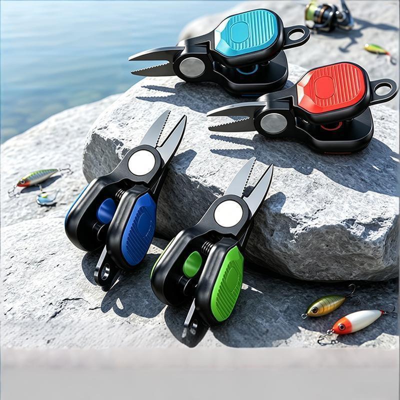 Fishing Rod Travel - Fishing Lure Line Cutting Scissors Portable