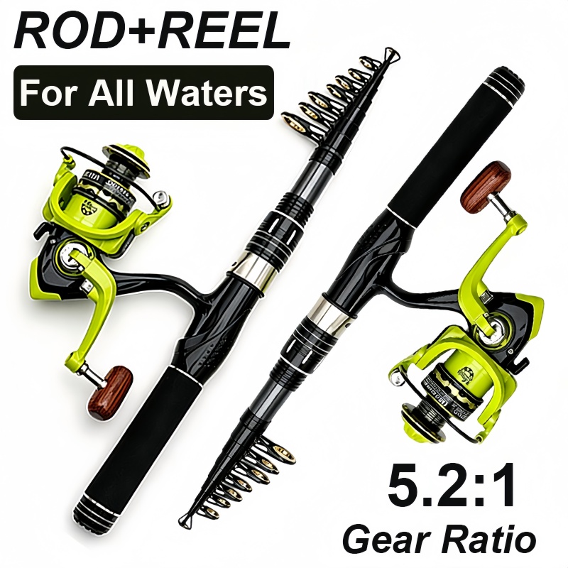 Spinning Fishing Rod and Reel  - Fishing Rod Combo recension och pris