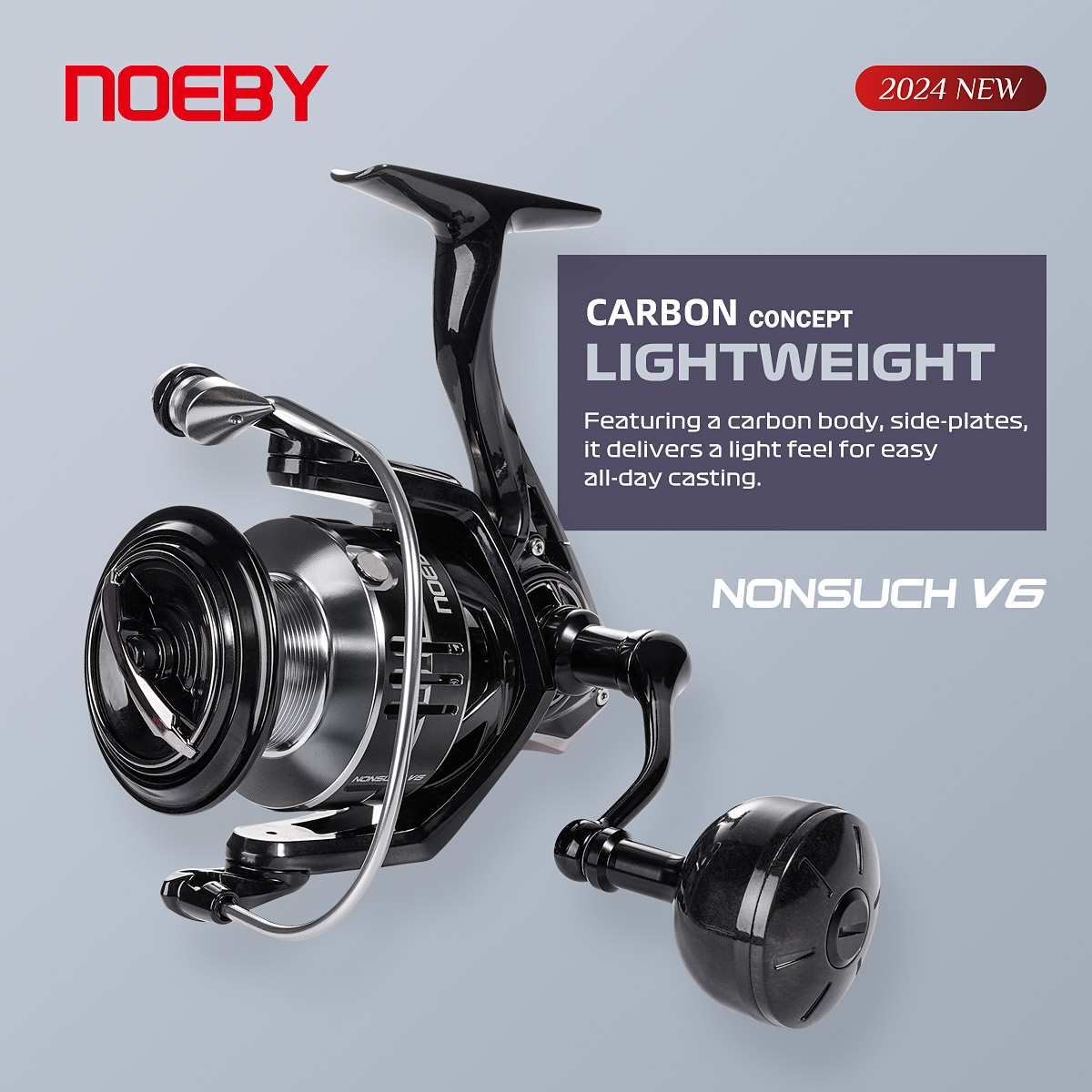 Noeby Carbon Spinning Fishing  - Kastking Reel Zephyr recension och pris