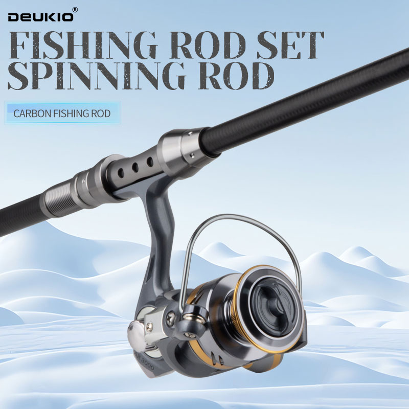 DEUKIO Fishing Rod and Reel Co - Fishing Rod Combo recension och pris