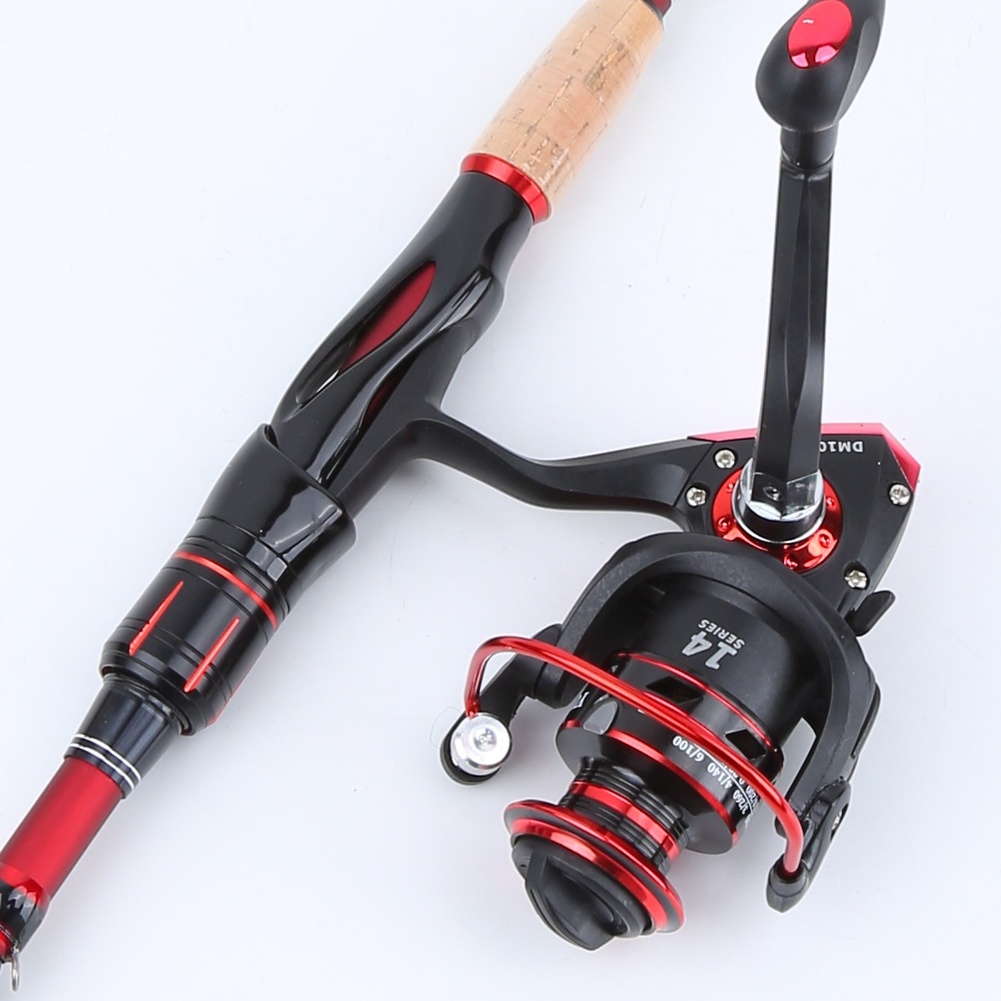 Ultralight Carbon Fiber Fishin - Fishing Rod Combo recension och pris
