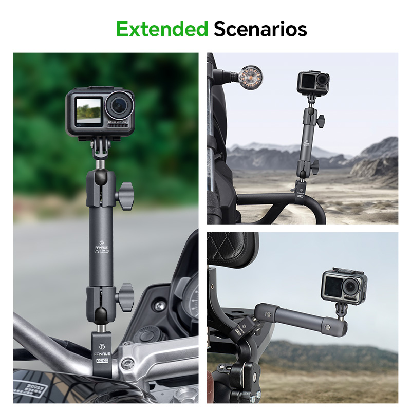 FANAUE Motorcycle Phone Holder - Fishing Rod Holder recension och pris