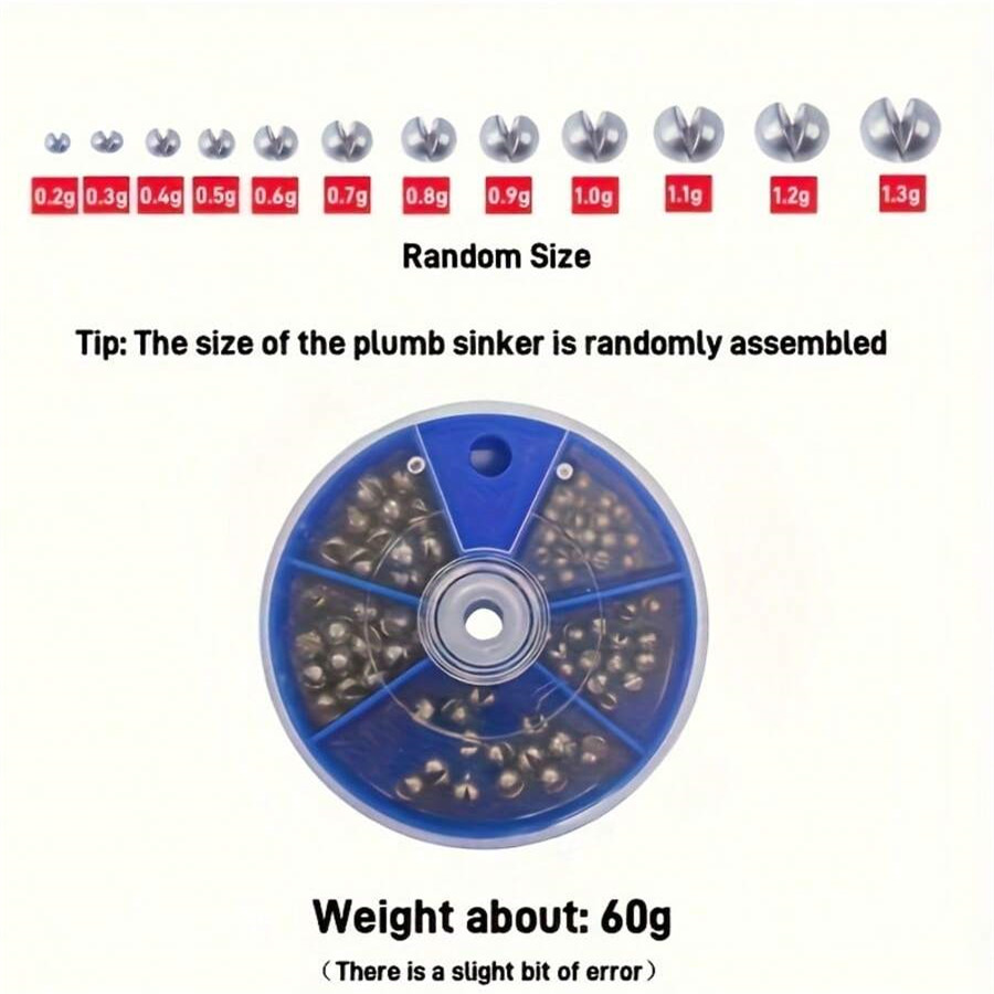 1pcs Round Box Containing 60g  - Fishing Rod Building Kit recension och pris