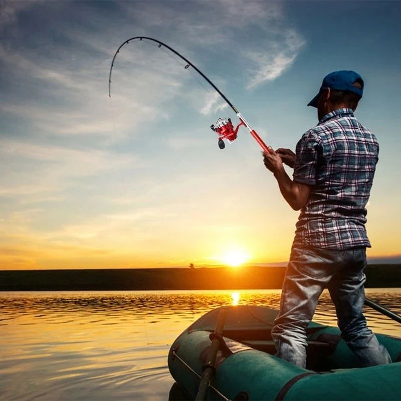 Telescopic Mini Fishing Rod Ca - Penn Reel Fierce recension och pris